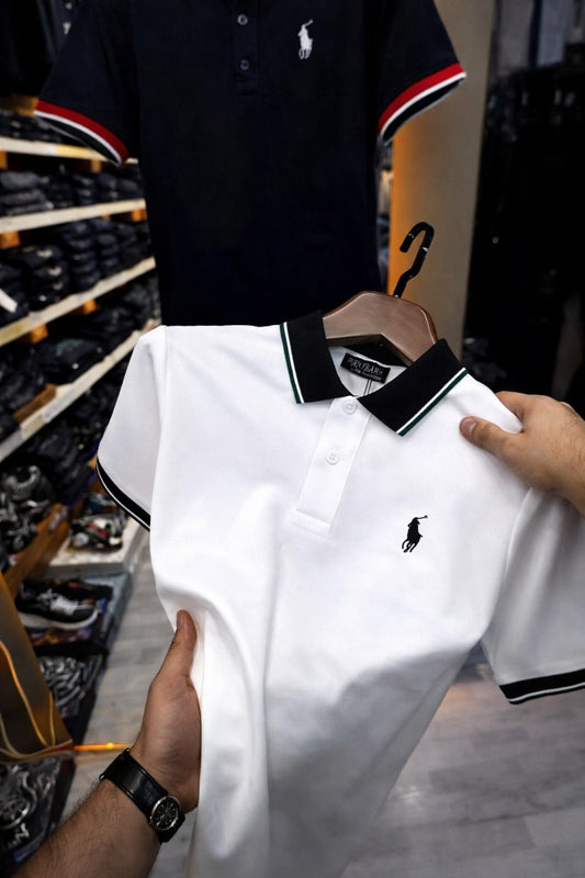 MEN'S PREMIUM POLO T-SHIRT- (D-1)