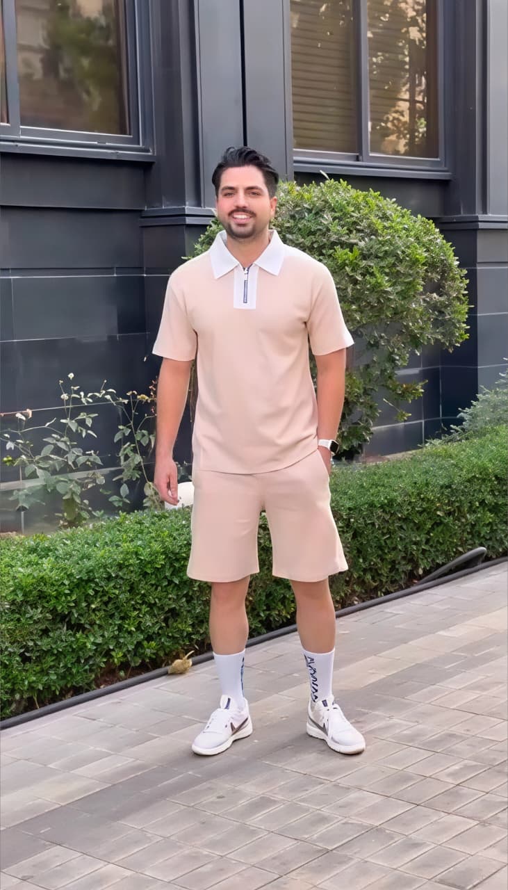 Q-39 Tshirt & Shorts Set