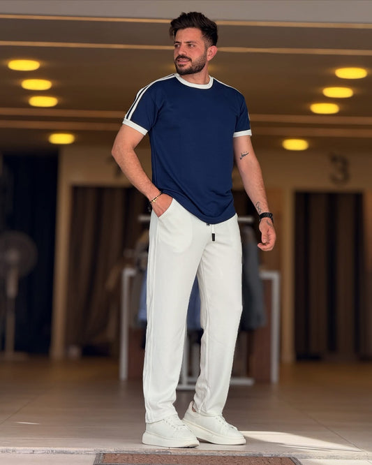 Dry Fit 2 Pcs Style Tracksuit LI -53