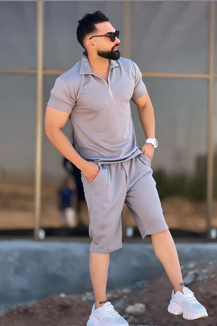 Q-49 Tshirt & Shorts Set