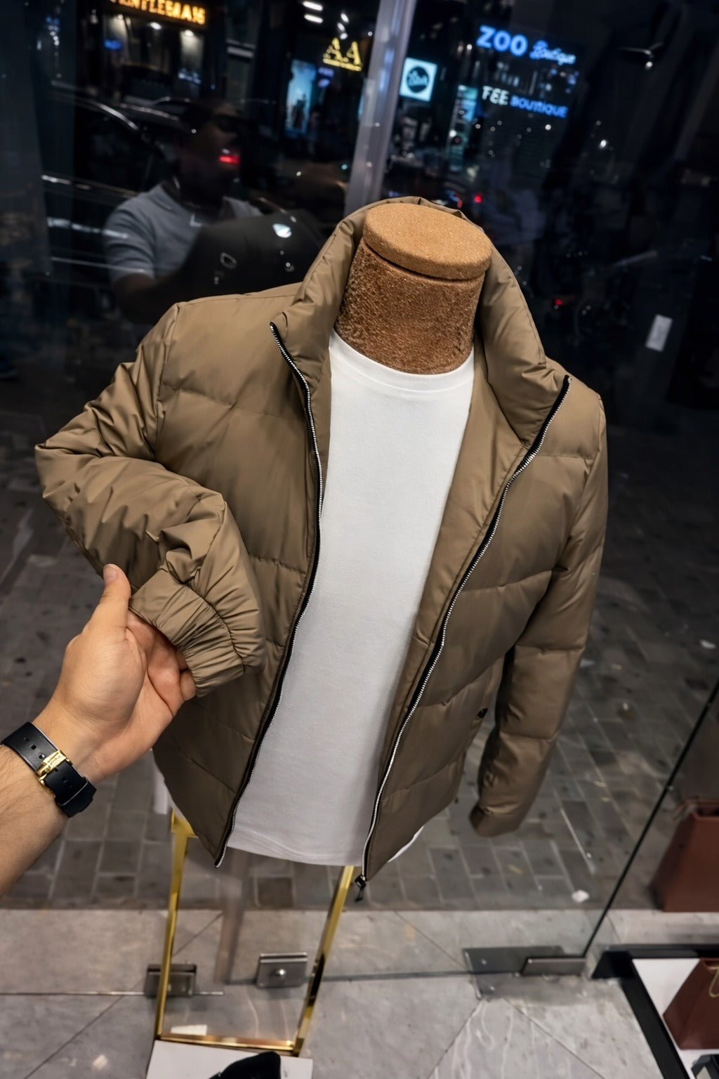 Men’s Winter Puffer Jacket – Lightweight & Warm Quilted Jacket