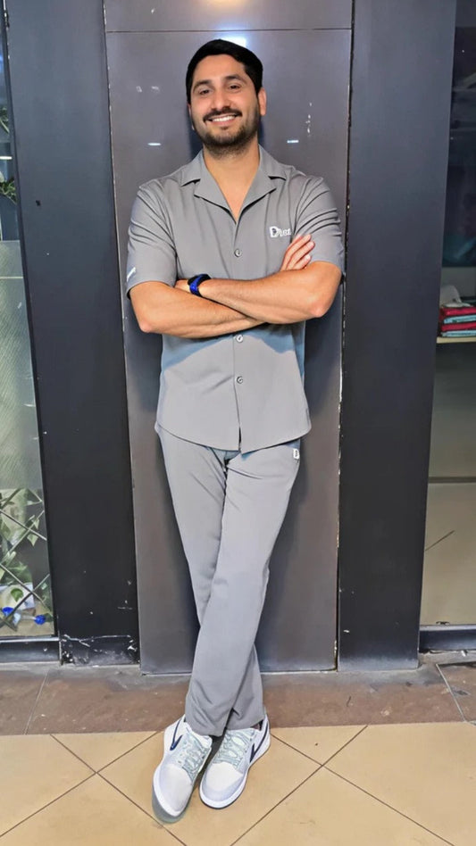 Q-01 Button-Down Chill Set – Classic Vibe