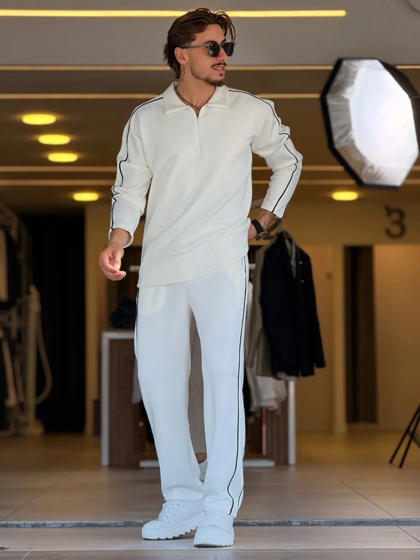 LI-67 NEW WINTER ZIPPER TRACKSUIT