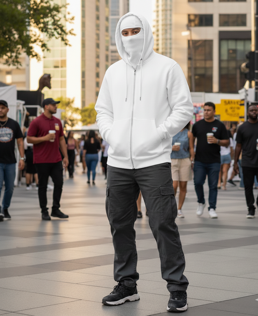 Balaclava -Zip Hoodie – Built Different